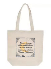 Load image into Gallery viewer, ‘Tis Near Halloween Tote Bag
