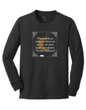 Load image into Gallery viewer, ‘Tis Near Halloween Long Sleeve Tee
