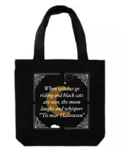 Load image into Gallery viewer, ‘Tis Near Halloween Tote Bag
