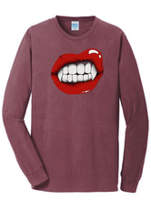 Load image into Gallery viewer, Vampire Lip Long Sleeve Tee
