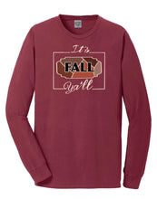 Load image into Gallery viewer, It’s Fall Y’all Long Sleeve Tee
