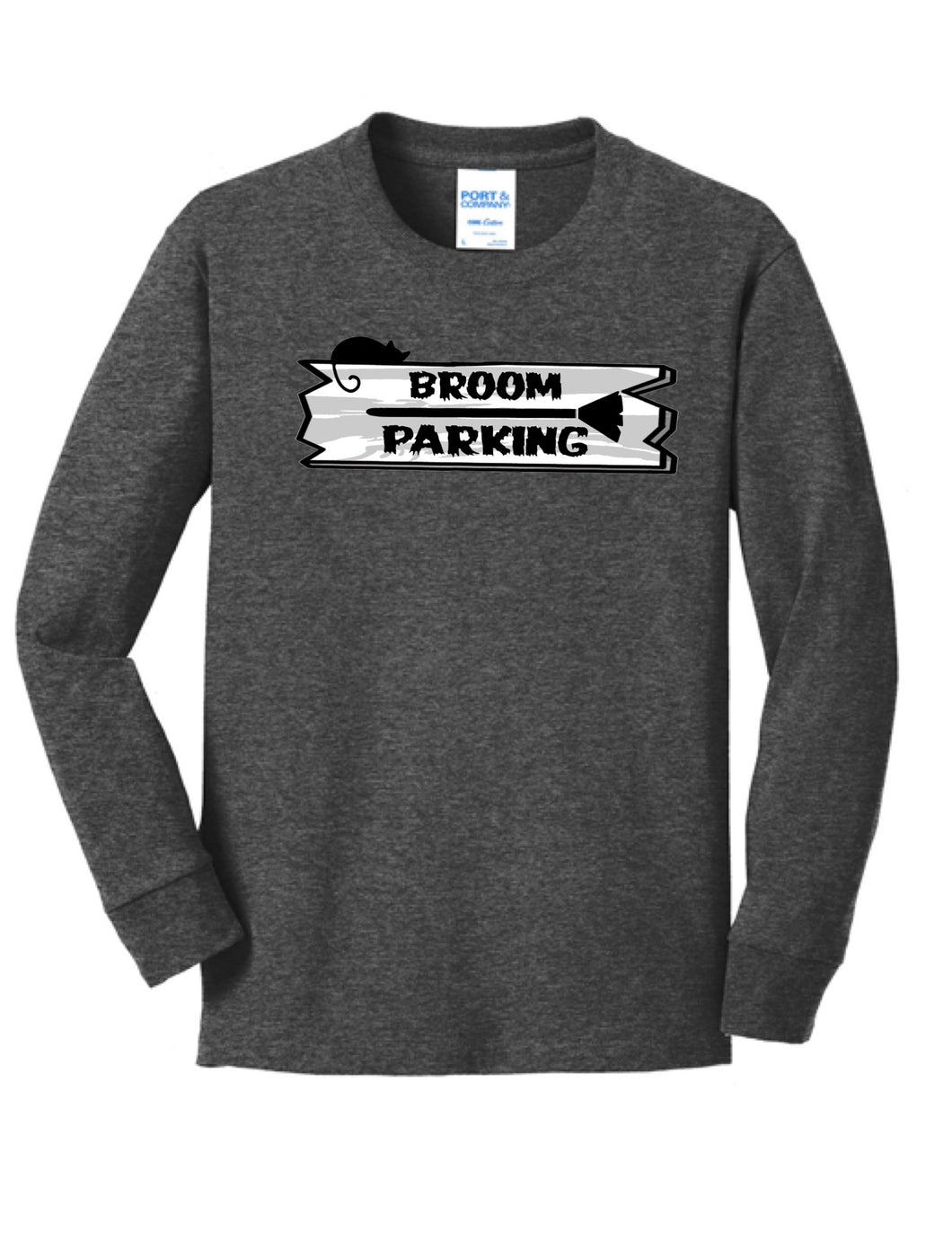 Youth Broom Parking Long Sleeve Tee