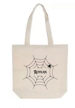 Load image into Gallery viewer, Spider Web Trick or Treat Bag
