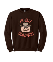 Load image into Gallery viewer, Howdy Pumpkin Sweatshirt
