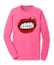 Load image into Gallery viewer, Vampire Lip Long Sleeve Tee
