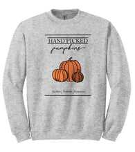 Load image into Gallery viewer, Hand Picked Pumpkins Sweatshirt
