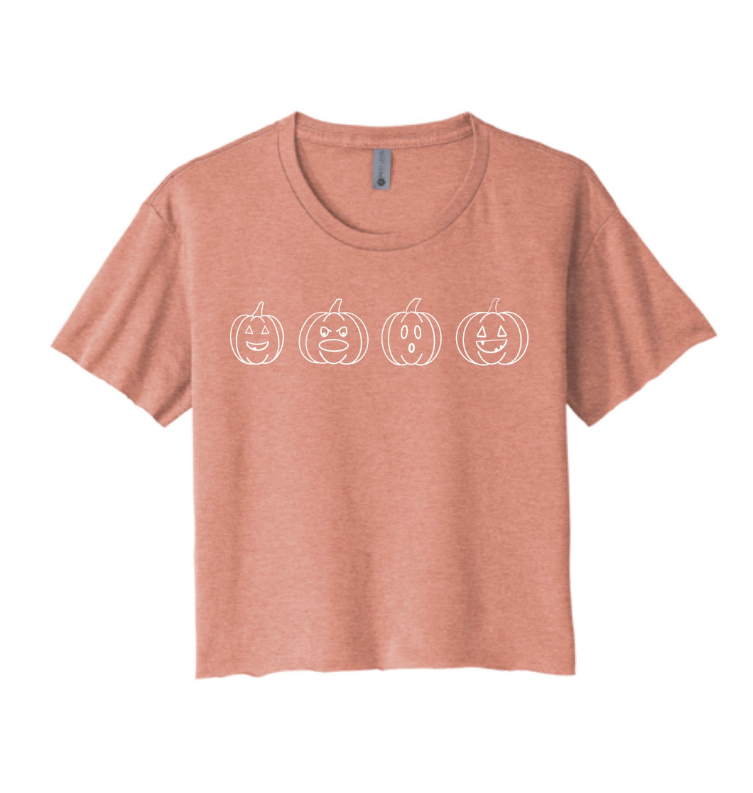 Pumpkins Crop Tee