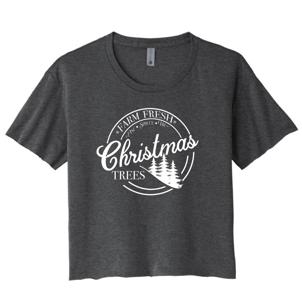 Farm Fresh Trees Crop Tee