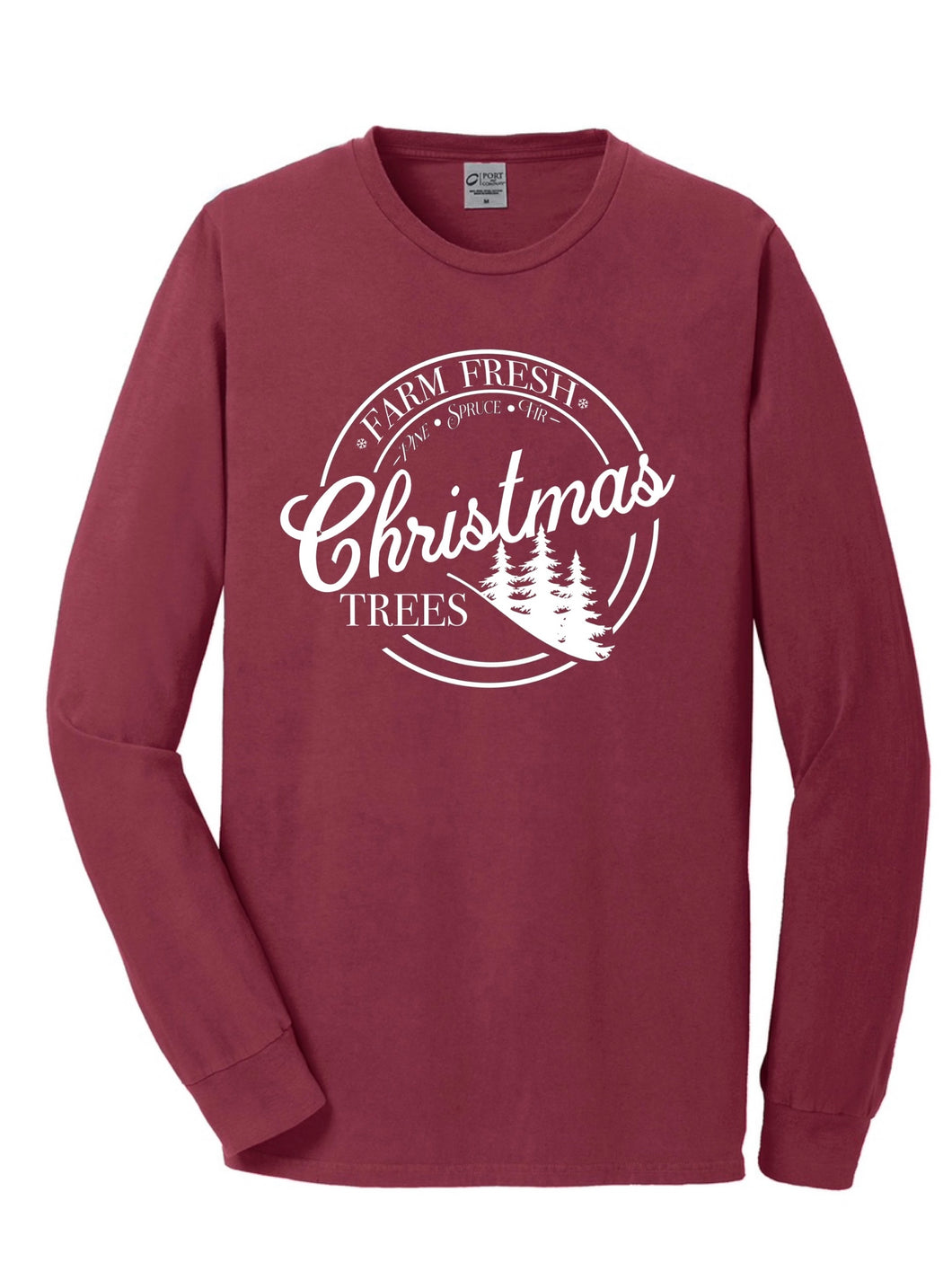 Farm Fresh Trees Long Sleeve Tee