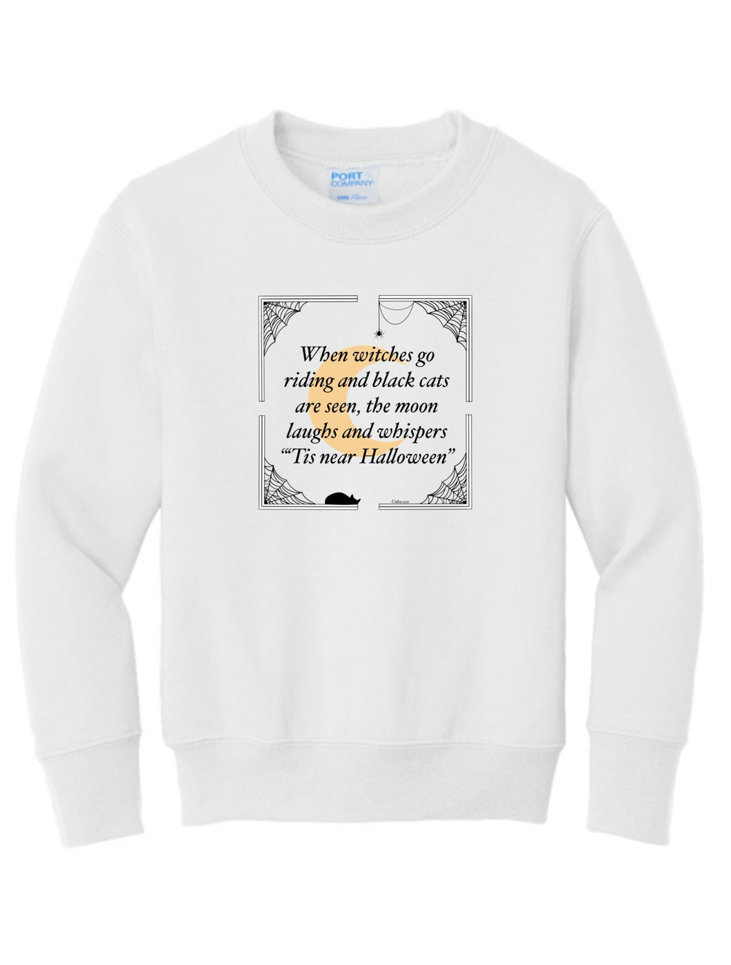 ‘Tis Near Halloween Crewneck Sweatshirt