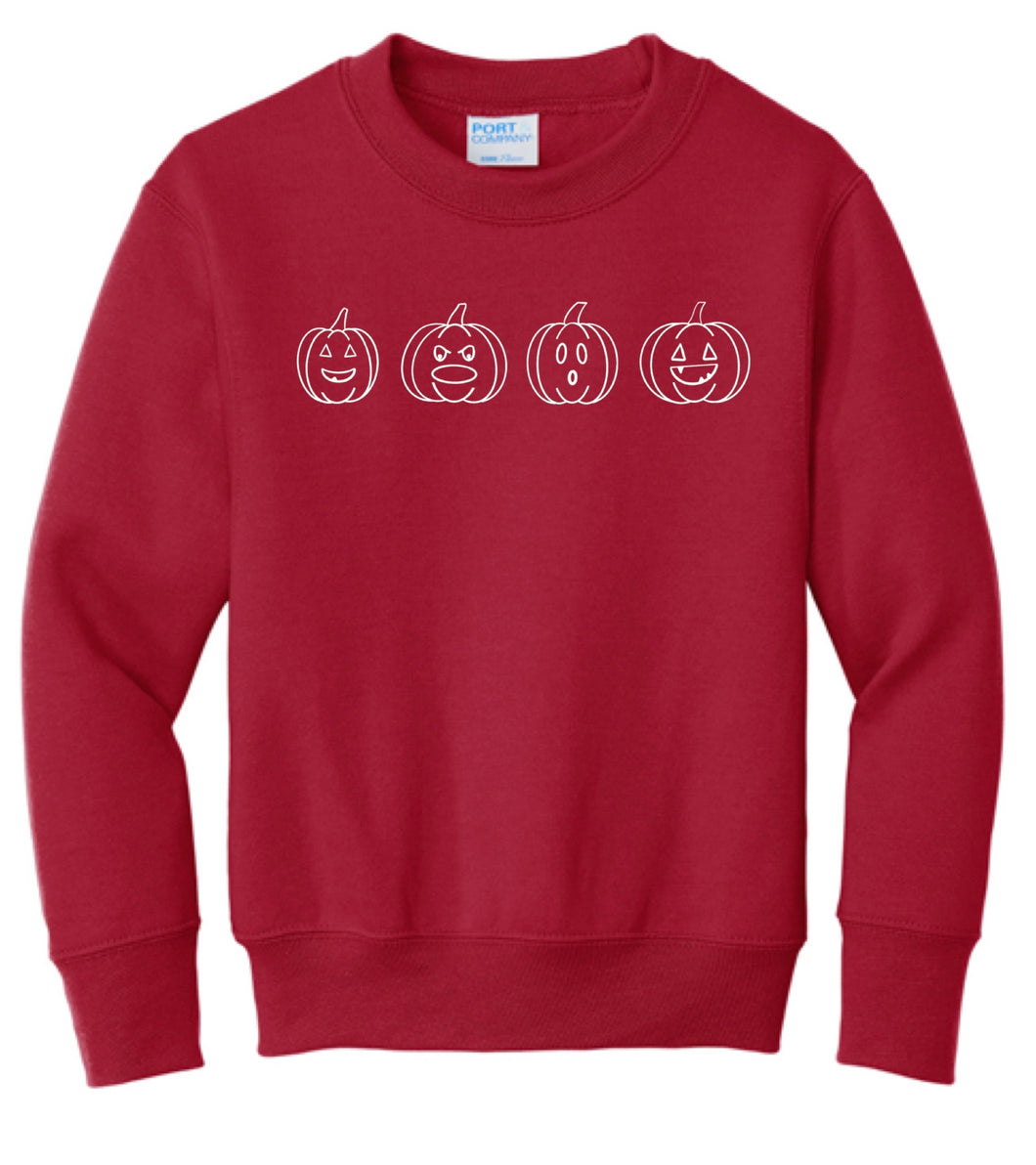 Youth Pumpkin Crewneck