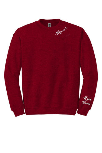 Better Together Crewneck in Cherry Red