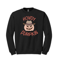 Load image into Gallery viewer, Howdy Pumpkin Sweatshirt
