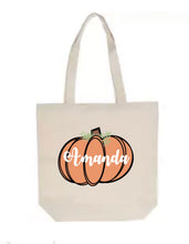 Load image into Gallery viewer, Pumpkin Trick or Treat Bag
