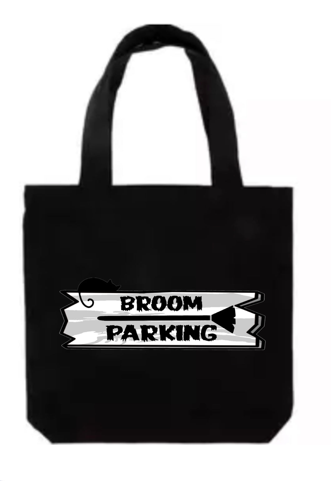 Broom Parking Tote Bag