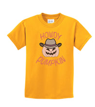 Load image into Gallery viewer, Youth Howdy Pumpkin Tee
