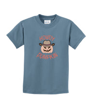 Load image into Gallery viewer, Youth Howdy Pumpkin Tee
