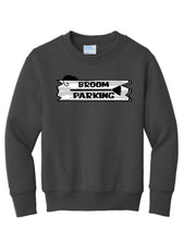 Load image into Gallery viewer, Youth Broom Parking Crewneck
